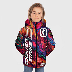 Куртка зимняя для мальчика CS 2 hyper beast, цвет: 3D-черный — фото 2