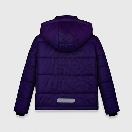 Зимняя куртка для мальчика Дом с загадочной репутацией / 3D-Светло-серый – фото 2