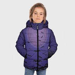 Куртка зимняя для мальчика Летучие мыши шабаш, цвет: 3D-красный — фото 2