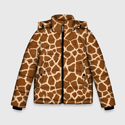 Зимняя куртка для мальчика Кожа жирафа - giraffe