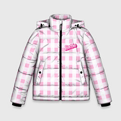 Зимняя куртка для мальчика Barbie - розовая клетка костюма из фильма