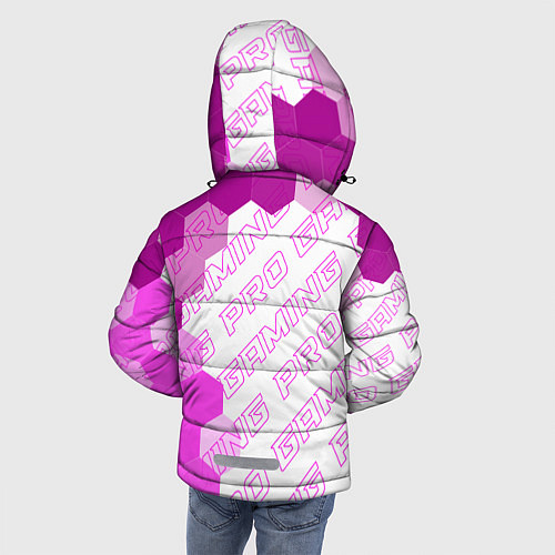 Зимняя куртка для мальчика Valorant pro gaming: по-вертикали / 3D-Черный – фото 4