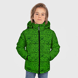 Куртка зимняя для мальчика Шрек паттерн, цвет: 3D-красный — фото 2
