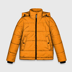 Зимняя куртка для мальчика Жёлто-оранжевый текстура однотонный