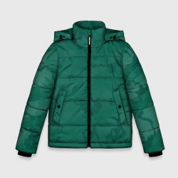 Зимняя куртка для мальчика Серо-зеленые разводы