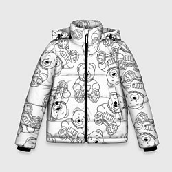 Куртка зимняя для мальчика Мишки из СССР, цвет: 3D-светло-серый