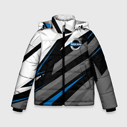 Куртка зимняя для мальчика Volvo - blue sport, цвет: 3D-светло-серый