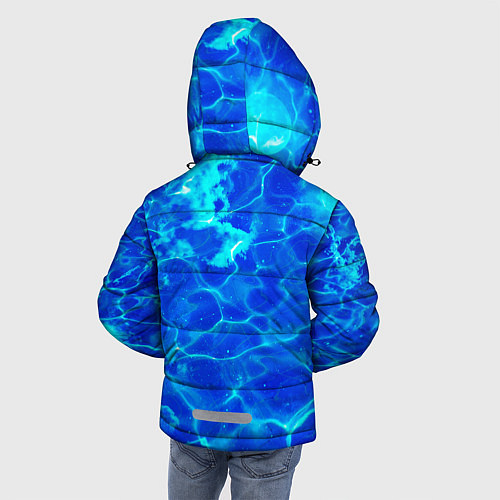 Зимняя куртка для мальчика Чистая вода океаны / 3D-Черный – фото 4