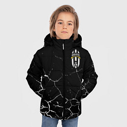 Куртка зимняя для мальчика Фк Ювентус, цвет: 3D-черный — фото 2