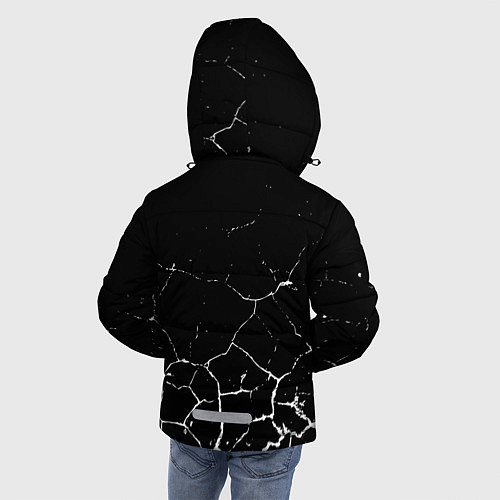 Зимняя куртка для мальчика Фк Ювентус / 3D-Черный – фото 4