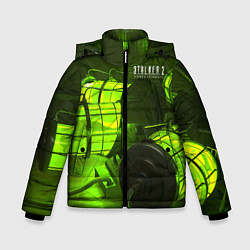 Куртка зимняя для мальчика STALKER 2 капсулы осознания, цвет: 3D-черный