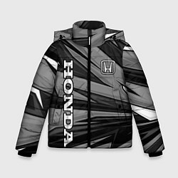 Зимняя куртка для мальчика Honda - монохромный спортивный