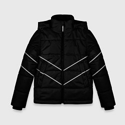 Куртка зимняя для мальчика Олимпийка Андрея из пацанов, цвет: 3D-светло-серый