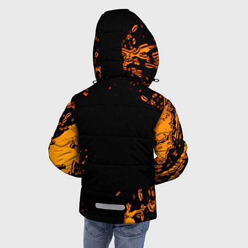 Зимняя куртка для мальчика Half life orange splash city 17 / 3D-Черный – фото 4
