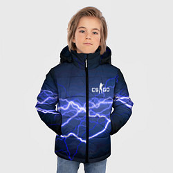 Куртка зимняя для мальчика Counter Strike - lightning, цвет: 3D-красный — фото 2