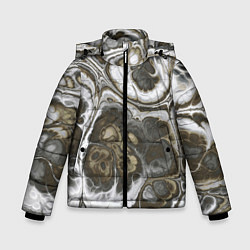 Зимняя куртка для мальчика Абстрактный разноцветный узор