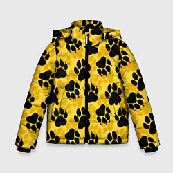 Зимняя куртка для мальчика Dogs paws