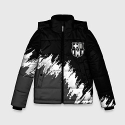 Зимняя куртка для мальчика Barcelona краски текстура фк