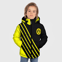 Куртка зимняя для мальчика Borussia sport line uniform, цвет: 3D-красный — фото 2