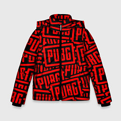 Зимняя куртка для мальчика PUBG pattern games