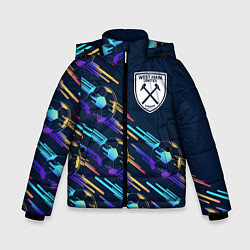 Зимняя куртка для мальчика West Ham градиентные мячи