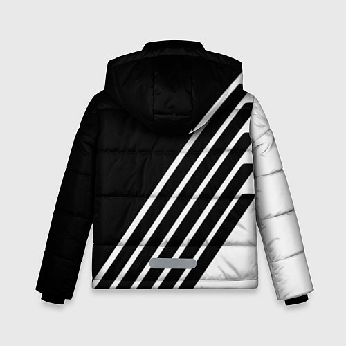 Зимняя куртка для мальчика Chelsea football club sport / 3D-Светло-серый – фото 2