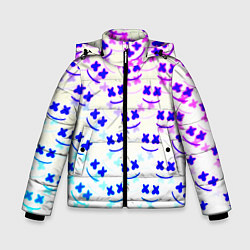 Зимняя куртка для мальчика Marshmello pattern neon