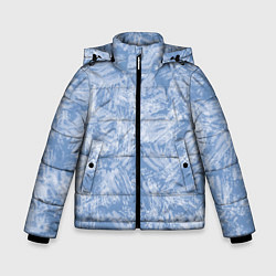 Зимняя куртка для мальчика Текстура лед