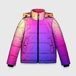 Куртка зимняя для мальчика Gradient 8-bit, цвет: 3D-светло-серый