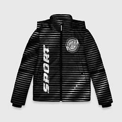 Куртка зимняя для мальчика Chrysler sport metal, цвет: 3D-черный