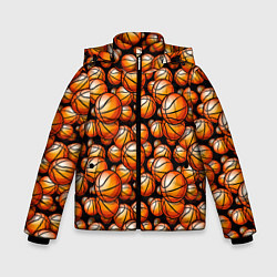 Зимняя куртка для мальчика Баскетбольные мячики