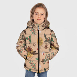 Куртка зимняя для мальчика Глинтвейн, цвет: 3D-черный — фото 2