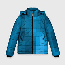 Куртка зимняя для мальчика Minecraft water cubes, цвет: 3D-черный