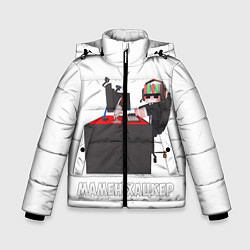 Куртка зимняя для мальчика МАМЕН ХАЦКЕР, цвет: 3D-черный