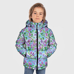 Куртка зимняя для мальчика Фиолетовая сирень, цвет: 3D-красный — фото 2