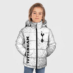 Куртка зимняя для мальчика Tottenham sport на светлом фоне вертикально, цвет: 3D-черный — фото 2