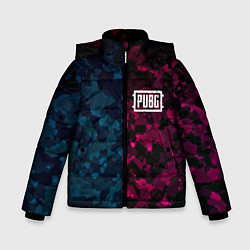 Зимняя куртка для мальчика PUBG camo texture