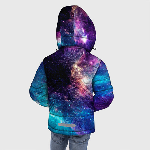 Зимняя куртка для мальчика Dead by Daylight space game / 3D-Черный – фото 4