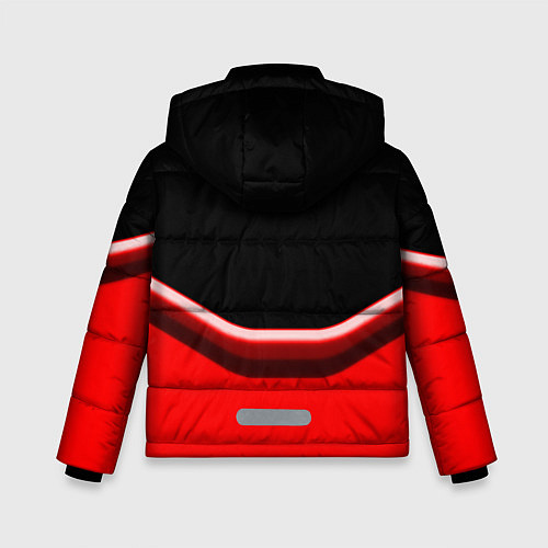 Зимняя куртка для мальчика Linkin park geometry line steel / 3D-Светло-серый – фото 2