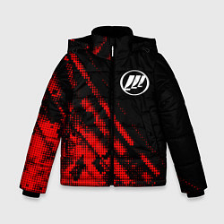 Куртка зимняя для мальчика Lifan sport grunge, цвет: 3D-красный