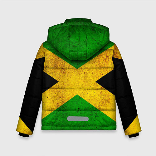 Зимняя куртка для мальчика Jamaica flag / 3D-Светло-серый – фото 2