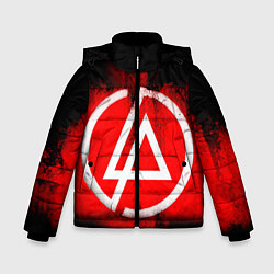 Куртка зимняя для мальчика Linkin Park: Red style, цвет: 3D-красный