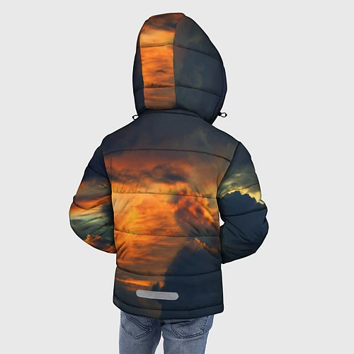 Зимняя куртка для мальчика 30 seconds to mars / 3D-Черный – фото 4
