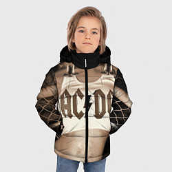 Куртка зимняя для мальчика AC/DC Girl, цвет: 3D-светло-серый — фото 2