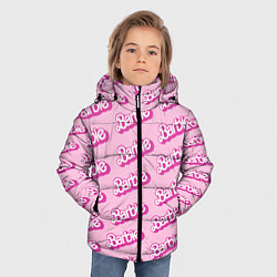 Куртка зимняя для мальчика Barbie Pattern, цвет: 3D-светло-серый — фото 2
