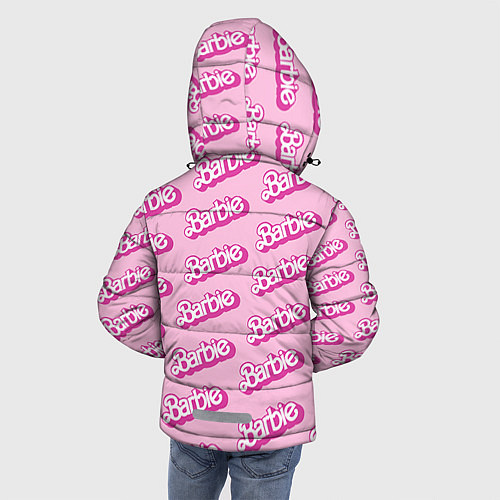 Зимняя куртка для мальчика Barbie Pattern / 3D-Черный – фото 4