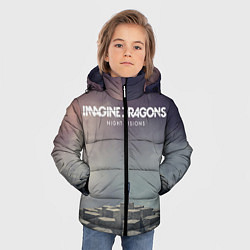Куртка зимняя для мальчика Imagine Dragons: Night Visions, цвет: 3D-красный — фото 2