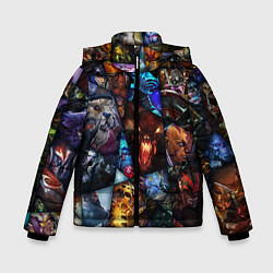 Куртка зимняя для мальчика Dota 2: All Pick, цвет: 3D-черный