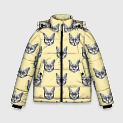 Зимняя куртка для мальчика Котик