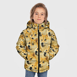 Куртка зимняя для мальчика Doge, цвет: 3D-черный — фото 2